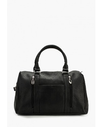 Женская черная кожаная спортивная сумка от Vita