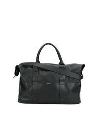 Женская черная кожаная спортивная сумка от Zanellato