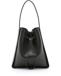 Черная кожаная сумка-мешок от 3.1 Phillip Lim