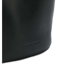 Черная кожаная сумка-мешок от Alexander Wang