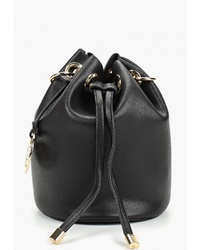 Черная кожаная сумка-мешок от Bata