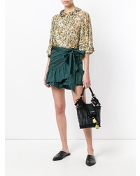 Черная кожаная сумка-мешок от Kooreloo