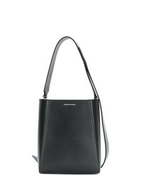 Черная кожаная сумка-мешок от Calvin Klein 205W39nyc