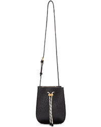 Черная кожаная сумка-мешок от Maiyet