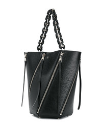 Черная кожаная сумка-мешок от Proenza Schouler