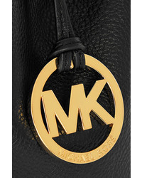 Черная кожаная сумка-мешок от MICHAEL Michael Kors
