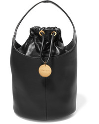 Черная кожаная сумка-мешок от Tom Ford