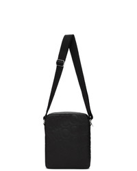 Черная кожаная сумка почтальона от McQ Alexander McQueen