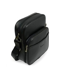 Черная кожаная сумка почтальона от Pellecon