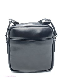 Черная кожаная сумка почтальона от WASCO