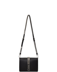 Черная кожаная сумка-саквояж от Prada