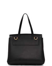 Черная кожаная сумка-саквояж от Mansur Gavriel