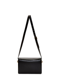 Черная кожаная сумка-саквояж от Gucci