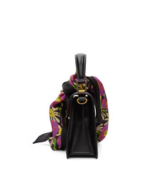 Черная кожаная сумка-саквояж от Marc Jacobs