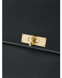 Черная кожаная сумка-саквояж от Bally