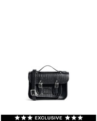 Черная кожаная сумка-саквояж от Cambridge Satchel Company