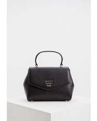 Черная кожаная сумка-саквояж от DKNY