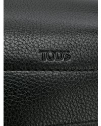 Черная кожаная сумка-саквояж от Tod's