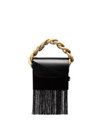 Черная кожаная сумка-саквояж от MARQUES ALMEIDA