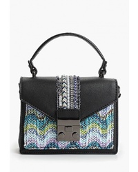 Черная кожаная сумка-саквояж от Ors Oro