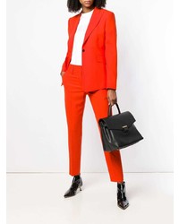 Черная кожаная сумка-саквояж от Visone