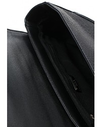 Черная кожаная сумка через плечо от Aldo