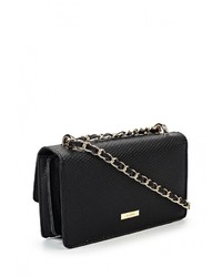 Черная кожаная сумка через плечо от Aldo