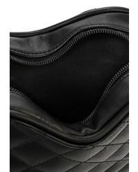 Черная кожаная сумка через плечо от Aldo