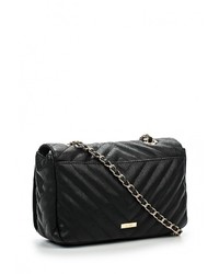 Черная кожаная сумка через плечо от Aldo