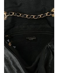 Черная кожаная сумка через плечо от Aldo