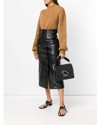 Черная кожаная сумка через плечо от 3.1 Phillip Lim