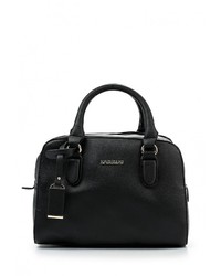 Черная кожаная сумка через плечо от Baggini