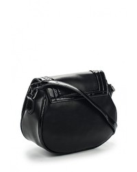 Черная кожаная сумка через плечо от Bata