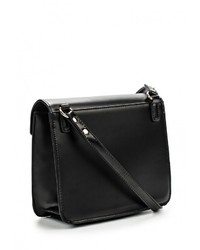 Черная кожаная сумка через плечо от Befree
