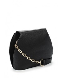 Черная кожаная сумка через плечо от Befree