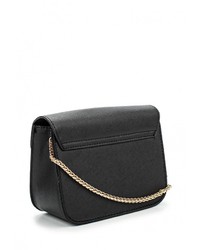 Черная кожаная сумка через плечо от Befree