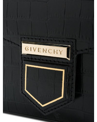 Черная кожаная сумка через плечо от Givenchy