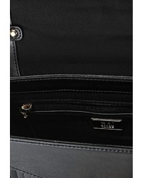 Черная кожаная сумка через плечо от Cavalli Class