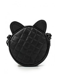 Черная кожаная сумка через плечо от Concept Club
