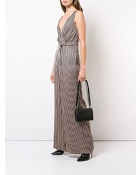 Черная кожаная сумка через плечо от Valextra