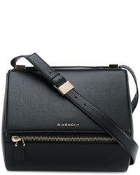 Черная кожаная сумка через плечо от Givenchy