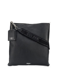 Черная кожаная сумка через плечо от Golden Goose Deluxe Brand