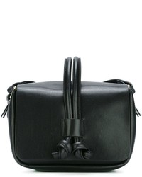 Черная кожаная сумка через плечо от Isabel Marant