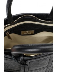 Черная кожаная сумка через плечо от Jacky&amp;Celine