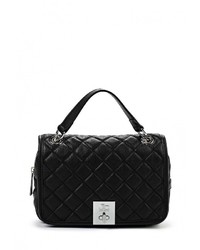 Черная кожаная сумка через плечо от Jacky&amp;Celine