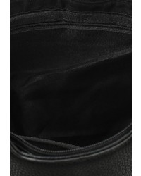 Черная кожаная сумка через плечо от Johnny