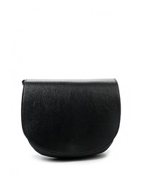 Черная кожаная сумка через плечо от Kawaii Factory