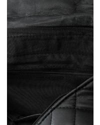 Черная кожаная сумка через плечо от Marc Johnson