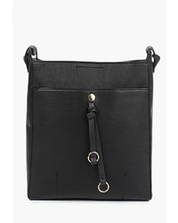 Черная кожаная сумка через плечо от Marks & Spencer
