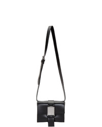 Черная кожаная сумка через плечо от McQ Alexander McQueen
